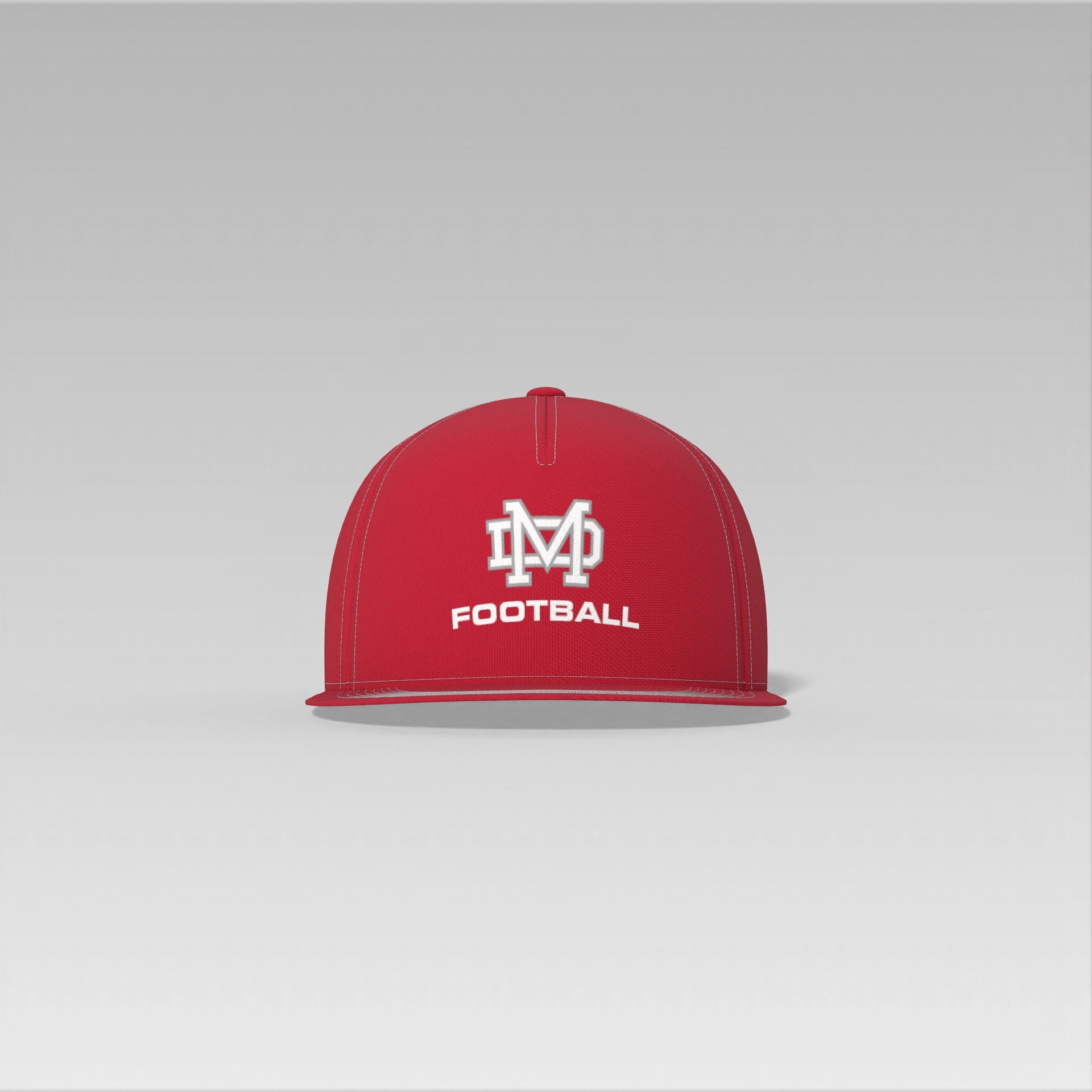 Football Flatbill Fitted Hat