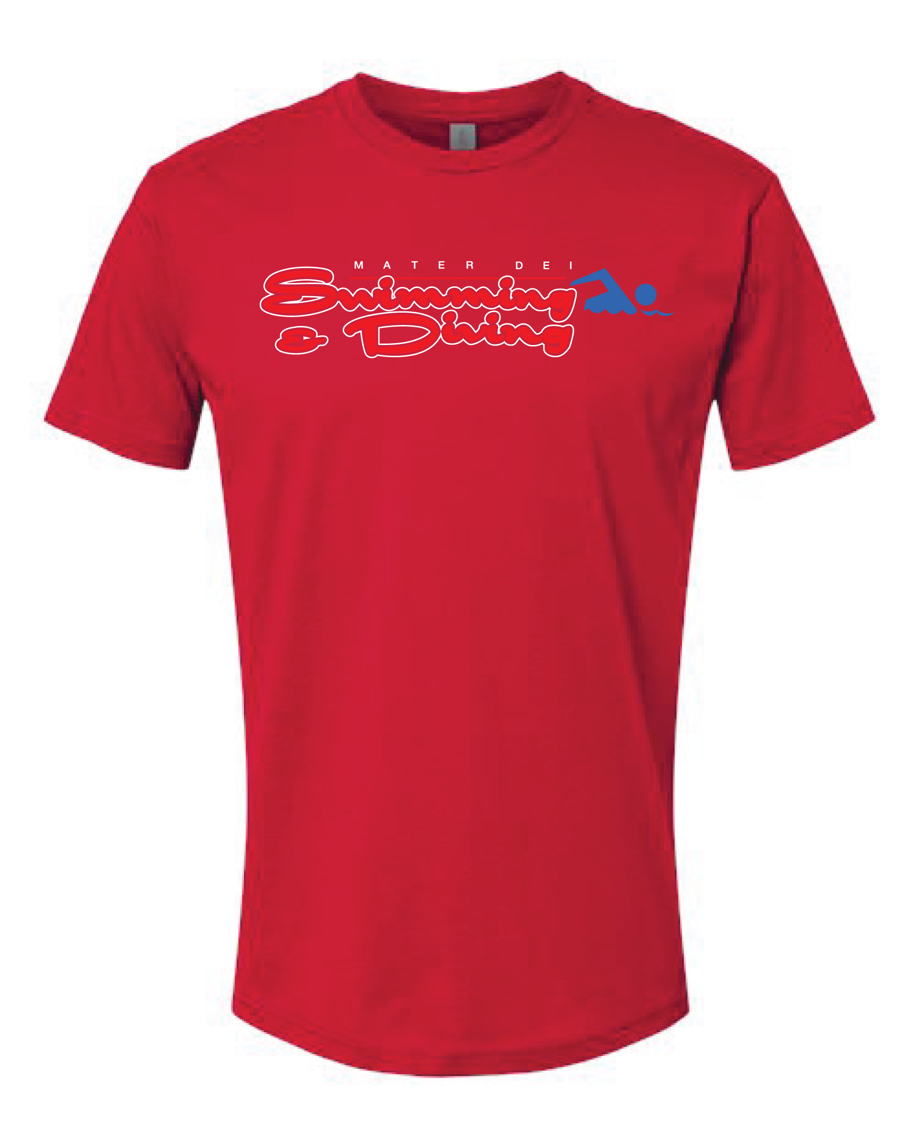 Swimming & Diving Swimmer Tee