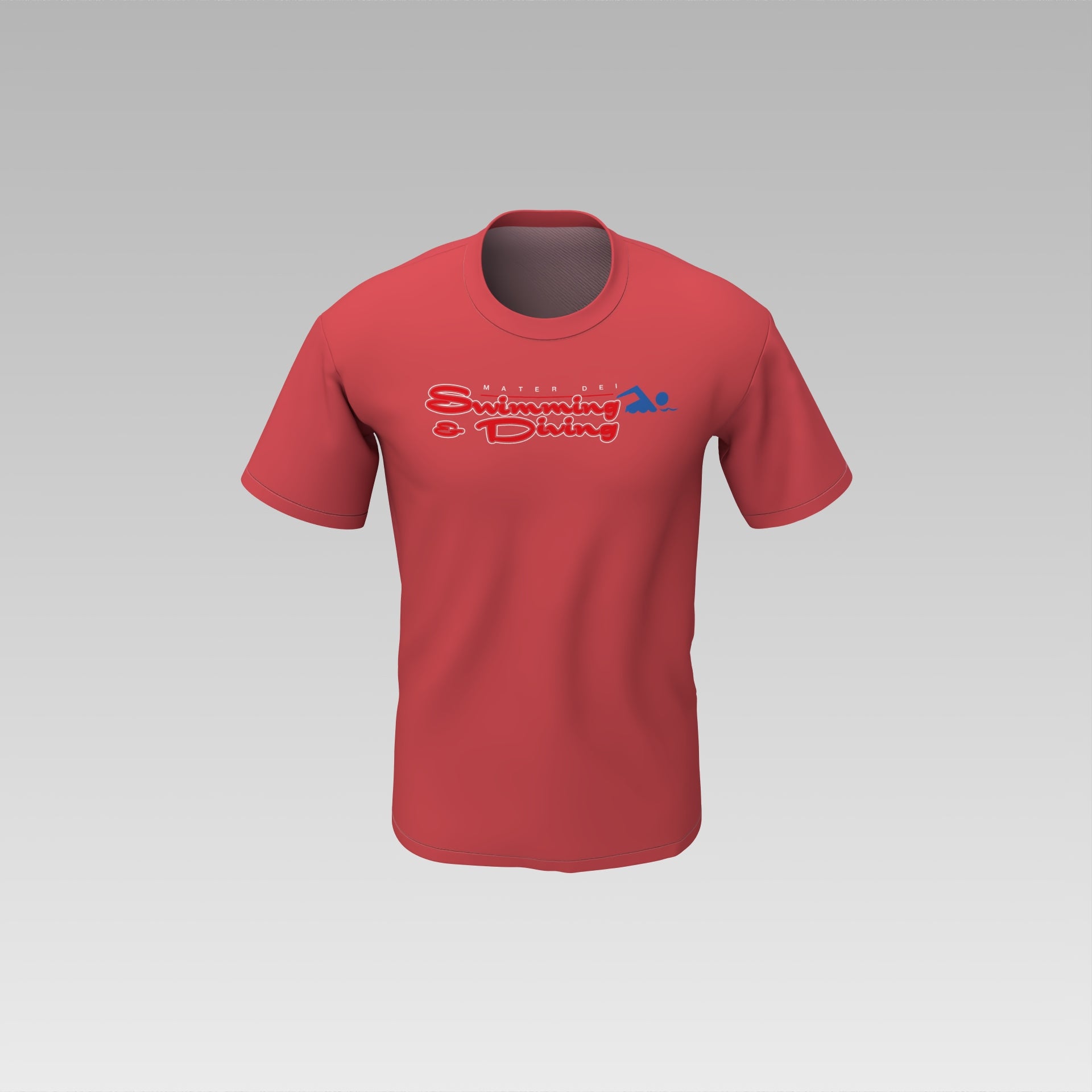 Swimming & Diving Swimmer Tee