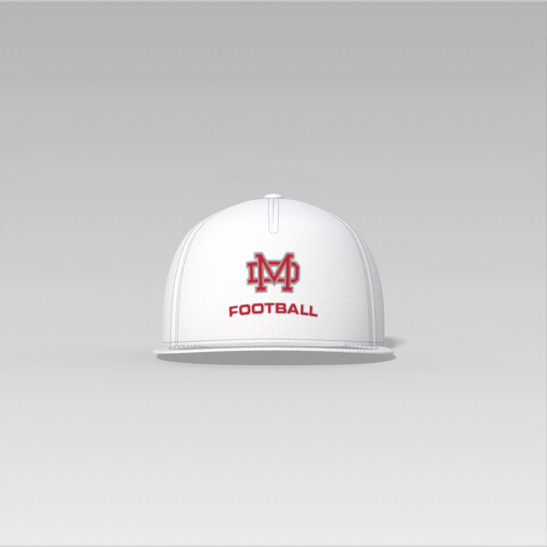 Football Flatbill Fitted Hat