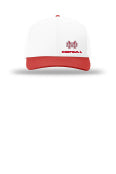 Red Bill Football Hat Side Logo