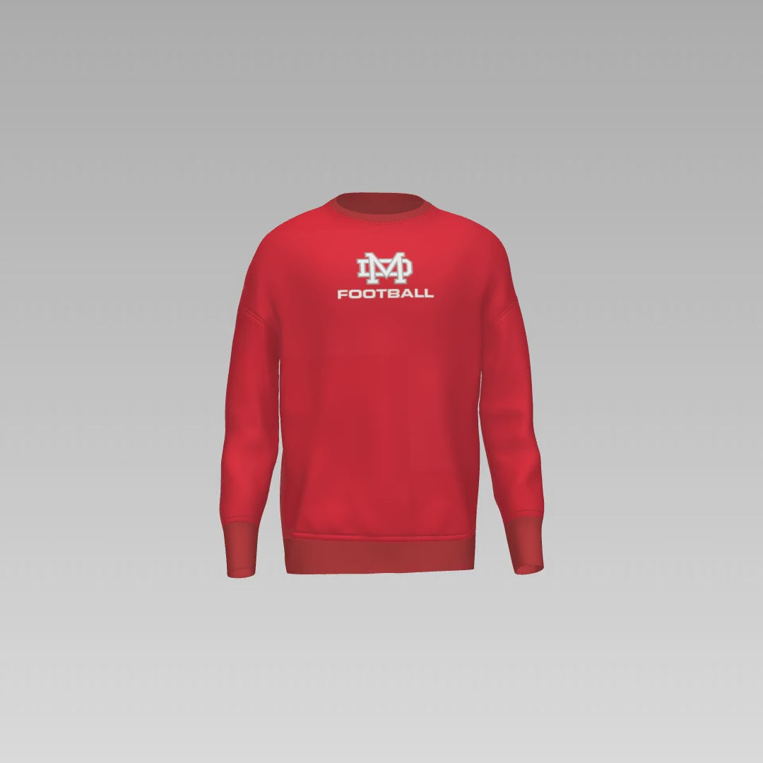 Football  Puff Sweatshirt