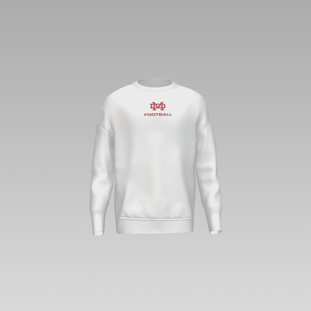 Football  Puff Sweatshirt