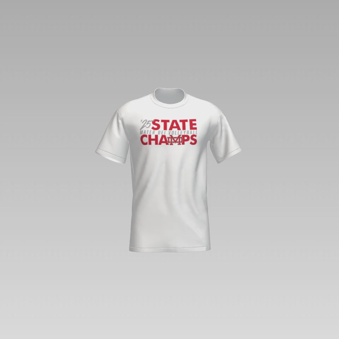 Volleyball State Champs Performance Tshirt
